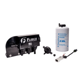 Fleece Performance 17-24 Ford F250-550 Powerstroke Under Bed Fuel Filter Assembly - FPE-FMC-UBFA-1724