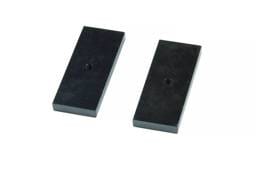 BDS Suspension 5/8in Rear Steel Blcks 2.5in wide (pair) - BDS069589