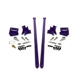 HSP 2011-2019 Chevrolet / GMC 58 inch Bolt On Traction Bars 4 inch Axle Diameter Illusion Purple
