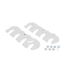 HSP 2011-2016 Chevrolet / GMC Billet Valve Covers Polar White