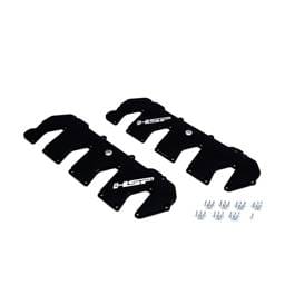 HSP 2011-2016 Chevrolet / GMC Billet Valve Covers Silk Satin Black