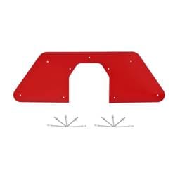HSP Hood Latch Plate For 19-22 Dodge Cummins 5th Gen 6.7L-Flag Red HSP Diesel