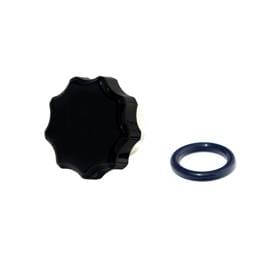 HSP 01-16 Chevrolet/GMC Billet Oil Fill Cap For Factory Filler Neck Silk Satin Black HSP Diesel