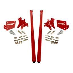 HSP Traction Bars For 2017.5-2022 Ford Powerstroke 6.7L F250 (CCLB)-Flag Red HSP Diesel