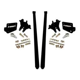 HSP Traction Bars For 2017.5-2022 Ford Powerstroke 6.7L F250 (CCLB)-Silk Satin Black HSP Diesel