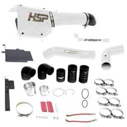 HSP Intake And Intercooler Bundle Kit For 17-19 Ford Powerstroke F250/350 6.7L-Polar White HSP Diesel