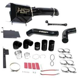 HSP Intake And Intercooler Bundle Kit For 17-19 Ford Powerstroke F250/350 6.7L-Ink Black HSP Diesel