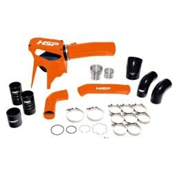HSP Intake And Intercooler Bundle Kit For 2020-2022 Ford Powerstroke F250/350 6.7L-M&M Orange HSP Diesel
