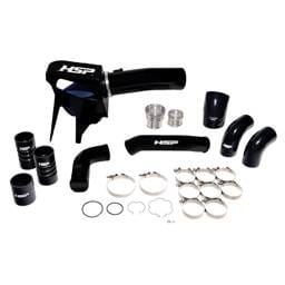 HSP Intake And Intercooler Bundle Kit For 2020-2022 Ford Powerstroke F250/350 6.7L-Silk Satin Black HSP Diesel