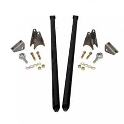 HSP 58 Inch Universal Traction Bars For Offset Leafspring 4 Inch Axle-Silk Satin Black HSP Diesel