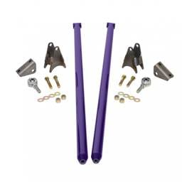 HSP 80 Inch Universal Traction Bars For Offset Leafspring 4 Inch Axle-Illusion Purple HSP Diesel