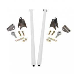 HSP 75 Inch Universal Traction Bars For Offset Leafspring 4 Inch Axle-Polar White HSP Diesel