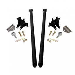 HSP 75 Inch Universal Traction Bars For Inline Leafspring 3.5 Inch Axle-Silk Satin Black HSP Diesel