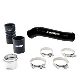 HSP Replacement Hot Side Tube For 2011-2022 Ford Powerstroke F250/350 6.7 Liter-Silk Stain Black