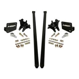 HSP Traction Bars For 2011-2017 Ford Powerstroke 6.7 Liter F250 F350 SRW Regular Cab Long Bed Kingsport Grey
