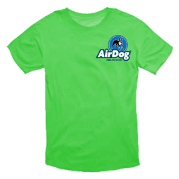AirDog T Shirt Neon Green