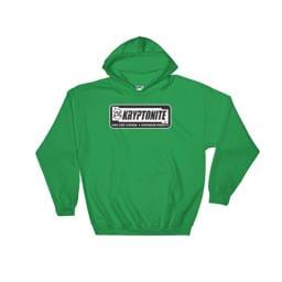 Kryptonite Patch Hoodie - Irish Green, 2XLarge