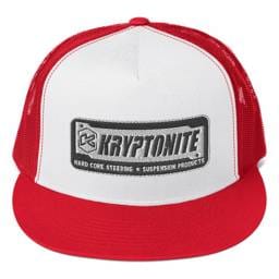 KRYPTONITE PATCH HAT - Red/ White/ Red