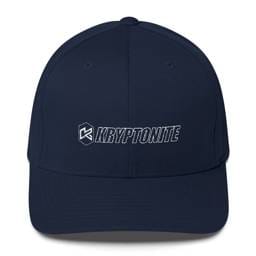 KRYPTONITE FLEX FIT HAT - Dark Navy, Large/XLarge