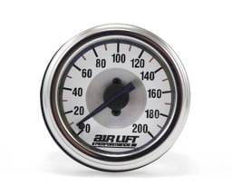 Air Lift Single Needle Gauge- 200 PSI - 26227
