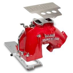 Banks Power 07.5-12 Ram Cab Chassis 6.7L Diesel Monster-Ram Intake System w/Fuel Line - Red - 42806-R