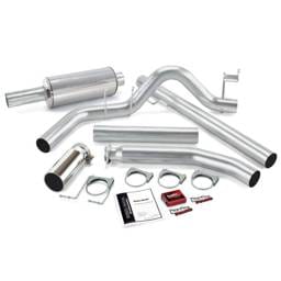 Banks Power 01 Dodge 5.9L Std Cab Git-Kit - SS Single Exhaust w/ Chrome Tip - 49359