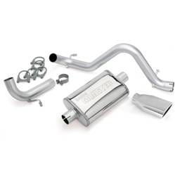 Banks Power 12-15 Jeep 3.6L Wrangler (All) - 2dr Monster Exh Sys - SS Single Exh w/ Chrome Tip - 51342