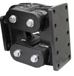 Gen-Y Victory Lane Torsion-Flex Flat Plate Trailer Coupler (1.5K-2.4K TW 21K Towing) - GH-10052