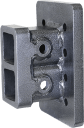 Gen-Y Mega Duty 2in Bolt-On 2.5in Drop 2K TW 16K (Hitch Only) - GH-102