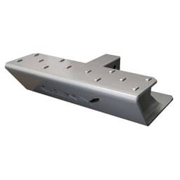 Gen-Y Skid Plate - 2in Shank - Clear Coated Aluminum - GH-103629