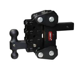 Gen-Y Phantom-XT 2in Solid Shank 4.25in Drop 1K TW 10K Hitch w/GH-031 Dual-Ball Mount - GH-104176XT