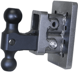 Gen-Y Mega Duty 2in Bolt-On 2.5in Drop 2K TW 16K Hitch w/GH-051 Dual-Ball - GH-112