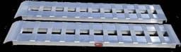 Gen-Y Heavy-Duty 10ft Aluminum Loading Ramps 15in x 120in 5K Capacity Per Ramp - Pair - GH-16120