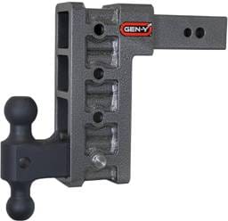 Gen-Y Mega Duty 2.5in Shank 9in Drop 3.5K TW 32K Hitch w/GH-0161 Dual-Ball - GH-1614