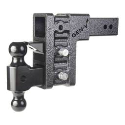 Gen-Y Mega Duty 3in Shank 6in Drop 3.5K TW 32K Hitch w/GH-0161 Dual-Ball/GH-0162 Pintle Lock - GH-1723