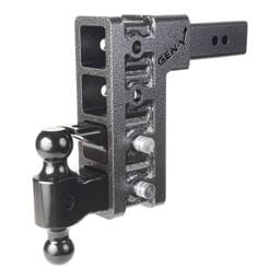 Gen-Y Mega Duty 3in Shank 9in Drop 3.5K TW 32K Hitch w/GH-0161 Dual-Ball/GH-0162 Pintle Lock - GH-1724
