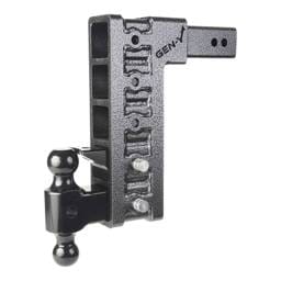 Gen-Y Mega Duty 3in Shank 12in Drop 3.5K TW 32K Hitch w/GH-0161 Dual-Ball/GH-0162 Pintle Lock - GH-1725