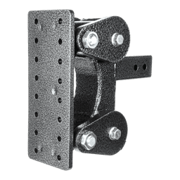 Gen-Y The Boss Torsion-Flex Pintle Plate 3in Shank 6.5in Drop 2.4K TW 21K Hitch - GH-1801