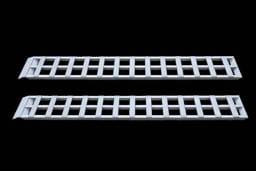 Gen-Y Lightweight 6.5ft Aluminum Loading Ramps 12in x 78in 600lb Capacity Per Ramp - Pair - GH-18078