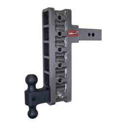 Gen-Y Mega Duty 2.5in Shank 12in Offset Drop 3.5K TW 32K Hitch w/GH-0161 Dual-Ball - GH-1916