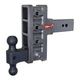 Gen-Y Mega Duty 3in Shank 6in Offset Drop 3.5K TW 32K Hitch w/GH-0161 Dual-Ball - GH-2014