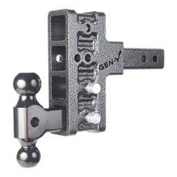 Gen-Y Mega Duty 2in Shank 5in Offset Drop 2K TW 16K Hitch w/GH-051 Dual-Ball - GH-214