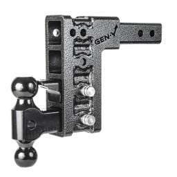 Gen-Y Mega Duty 2in Shank 7.5in Drop 1.5K TW 10K Hitch w/GH-031 Dual-Ball/GH-032 Pintle Lock - GH-324