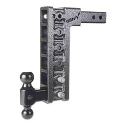 Gen-Y Mega Duty 2in Shank 12.5in Drop 10K Hitch w/Dual-Ball (Use w/Stabilizer Kit GH-0100) - GH-316