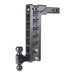 Gen-Y Mega Duty 2in Shank 15in Drop 10K Hitch w/Dual-Ball (Use w/Stabilizer Kit GH-0100) - GH-317