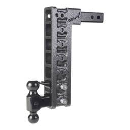Gen-Y Mega Duty 2in Shank 15in Drop 10K Hitch w/GH-031 Dual-Ball/GH-032 Pintle Lock - GH-327