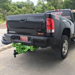 Gen-Y 27in Traveller Torsion-Flex 2.5in Shank 6in Drop 3.5K TW 21K Hitch Chassis Frame Mount - GH-6023
