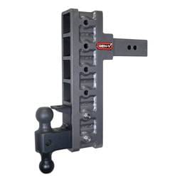 Gen-Y Mega Duty 2.5in Shank 12in Offset Drop 21K Hitch w/GH-061 Dual-Ball/GH-062 Pintle Lock - GH-926