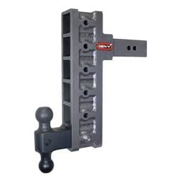 Gen-Y Mega Duty 2.5in Shank 12in Offset Drop 3K TW 21K Hitch w/GH-061 Dual-Ball - GH-916