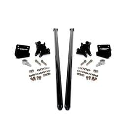 HSP 2001-2010 Chevrolet / GMC 75 inch Bolt On Traction Bars 3.5 inch Axle Diameter Ink Black